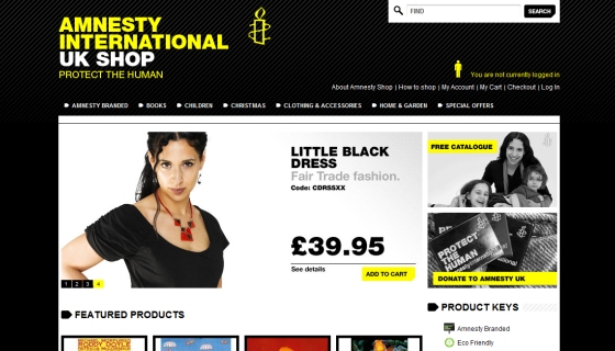 Amnesty International UK Shop